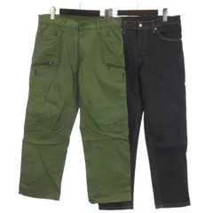 エドウィン EDWIN 2点セット 503 デニムパンツ カーキ インディゴ 31 M ■GY12