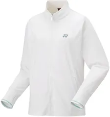 新品 [ヨネックス] ウィメンズズニットウォームアップシャツ 57087 ホワイト(011) S