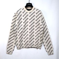 BALENCIAGA バレンシアガ All Over Logo Sweaters オール BALENCIAGA バレンシアガ All Over Logo Sweaters オール