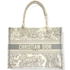 クリスチャンディオール　ブックトート　ミディアム　トワル ドゥ ジュイ　4408