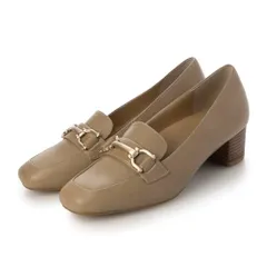 新品 ビット付ヒールローファー