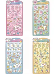 おぱんちゅうさぎ　んぽちゃむ　うるちゅるポップシール4種セット