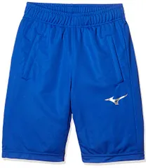 新品 [ミズノ] トレーニングウェア ライトニットハーフパンツ 吸汗速乾 ドライ 細身 ジュニア 32MD9123 キッズ サーフブルー 日本 140 (日本サイズ140 相当)