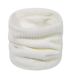 [Kai La Nalu] ネック ウォーマー 秋 冬 防寒 レディース メンズ 保温 裏ボア 男女兼用 ネックゲーター 通学 通勤 無地 自転車 スポーツ 釣り アウトドア ネックウォーマー 効果 アップ 肌触り 防風 厚手 首巻き ふわふわ  [ホワイト]