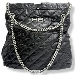 未使用　バレンシアガ　クラッシュトート　2way ショルダーバッグ　4371