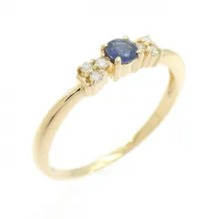 K18YG サファイヤ リング