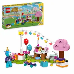 LEGO Animal Crossing Julian’s Birthday Party Creative Building Toy for 6 Plus Year Old Kids, Girls & Boys, with Julian Horse Minri