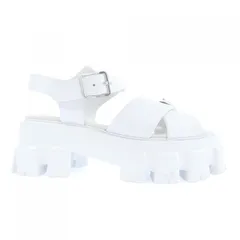 プラダ PRADA モノリス トライアングルロゴ 1X382N サンダル