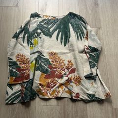 45R コットンシルク 藍染七夕アップリケ刺繍カットソー - メルカリ