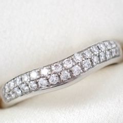 ☆BVLGARI☆ フェディ ウェディングリング ダイヤ Pt950 定価50万 