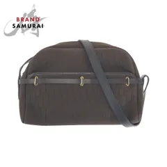 美品 Dior ディオール ヴィンテージ トロッター ブラウン ゴールド金具 キャンバス ショルダーバッグ レディース 504833【中古】