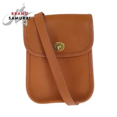 美品 COACH コーチ ヴィンテージ オールドコーチ ブラウン キャメル ゴールド金具 レザー 9978 ショルダーバッグ ポシェット 600267【中古】