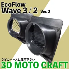 EcoFlow WAVE 2 ⁄ WAVE 3 兼用 排気ダクト延長セット（保温層なし・2本
