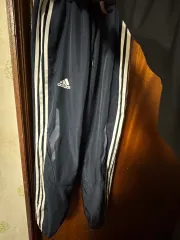 アディダス 3本線 トレーナー ズボン ネイビー