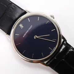 【フルコンプリートサービス＆替えベルト】N（新品）オーデマピゲ エクストラフラット 56460BC.OO.A002XX.02 18K WG 金無垢 18金 ホワイトゴールド ロイヤルオーク コード11.59のサムネイル