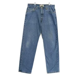 リーバイス 550 リラックスフィット テーパード デニムパンツ メンズW38 L34 古着 00年代 Levi's ヴィンテージ VINTAGE ビンテージ 03年製 ドミニカ製 ワイドデニム バギーパンツ ビッグサイズ 大きいサイズ【デニムパンツ】