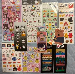 ステッカー ダイノテン サンリオ マイメロディ ステッカー ポチャッコ クロミ ポムポムプリン ゼロパーロ
