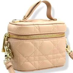 クリスチャンディオール　マイクロカナージュ　2way バニティバッグ　4000