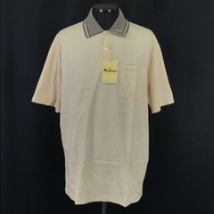 ◇新品‼️高級‼️2LサイズAquascutum ストライプ柄ポロシャツ新品タグ 