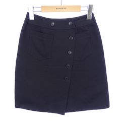 美品 パコラバンヌ 16AW フロント ジップスリット ウールワンピース 34 