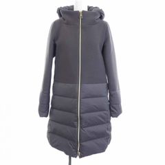 未使用 HERNO サイズ54 ベージュ ヘルノ Pコート ダウンジャケット 