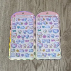 コットンパフィーシール ハローキティ 2枚セット