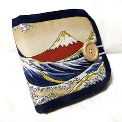 【M.1】和柄のほっこり財布『赤富士』