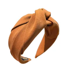 カチューシャ 痛くなりにくい ヘアバンド 無地 黒 レディース 大人可愛い ヘアアクセサリー 髪留め オフィス メイク 結婚式 コーデ (オレンジ, フリーサイズ) [オレンジ] [フリーサイズ]