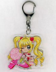 【中古】キーホルダー 七海るちあ ミニキャラver. アクリルキーホルダー 「くじ引き堂 ぴちぴちピッチ マーメイドフラワー オンラインくじ」 C-4賞