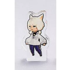 【中古】アクリルスタンド・アクリルパネル ヤ・シュトラ・ルル 「ファイナルファンタジーXIV ミニアクリルブロックコレクション Vol.1」