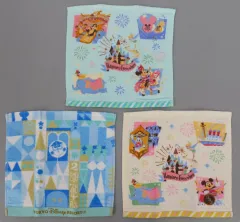 【中古】タオル・手ぬぐい 集合(Happiness Everywhere) ミニタオル3枚セット 「ディズニー」 東京ディズニーリゾート限定