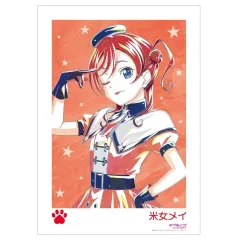 【中古】ポスター A3マット加工ポスター 米女メイ 描き下ろし スーパースター!!ver. Ani-Art 「ラブライブ!スーパースター!!」