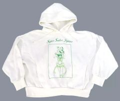 [중고] 의류 슈퍼 세일러 쥬피터 스웨트 파커 화이트 프리 사이즈 [미소녀 전사 세일러 문 × WEGO]