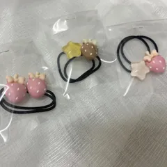 いちご⌇﻿ヘアゴム