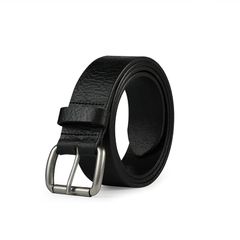 [신품] [TOPBELT] 남성 100 % 가죽 벨트 남성 캐주얼 남성 벨트 신사 벨트 가죽 벨트 가죽 (전장 150cm / 허리 120cm? 130cm에 최적, 블랙) 0
