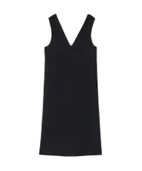 新品 [ナチュラルビューティーベーシック] 圧縮ジャージーシリーズ ジャンパースカート【ブラック/M】