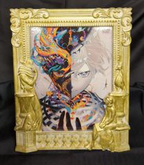 天野喜孝 版画 絵画 ロック B5サイズ ファイナルファンタジー6 - メルカリ