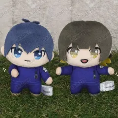 【中古】ぬいぐるみマスコット・ぬいぐるみバッジ 潔世一＆蜂楽廻 ちょこんと!ぬいぐるみマスコットセット 「TVアニメ ブルーロック」