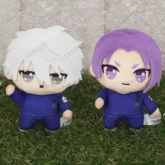 【中古】ぬいぐるみマスコット・ぬいぐるみバッジ 凪誠士郎＆御影玲王 ちょこんと!ぬいぐるみマスコットセット 「TVアニメ ブルーロック」