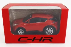 【中古】ミニカー トヨタ C-HR(レッド) プルバックカー