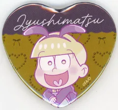【中古】バッジ・ピンズ 十四松 「おそ松さん ハート型カンバッジ バニーボーイ デフォルメ ver.」 ちゃやまち推しフェスティバル2025グッズ