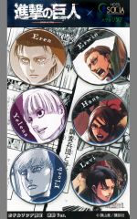 [Used] Badge/Pin Set - Group Can Badge Set (6 pieces) Turbulent Version Attack Titan×Hotel Socia: Attack on Hita