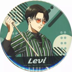 [Used] Badges and Pins Levi Ackerman Newly drawn retro-style fashion version BIG can badge Attack Titan×ROUND1"