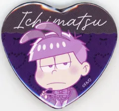 【中古】バッジ・ピンズ 一松 「おそ松さん ハート型カンバッジ バニーボーイ デフォルメ ver.」 ちゃやまち推しフェスティバル2025グッズ