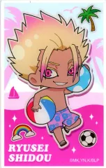 【中古】キャラカード 士道龍聖 「ブルーロック×and GALLERY Collaboration Cafe トレーディングクリアカード ミニキャラver.」