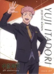 【中古】キャラカード 虎杖悠仁(ノーマル) 「呪術廻戦 5周年 POP UP SHOP in マルイ トレーディングクリアカード」