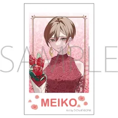 【新品】キャラカード MEIKO パーティードレス Art by うごんば チェキプリント 「VOCALOID」のサムネイル
