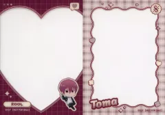 【中古】キャラカード 狗丸トウマ クリアフレームカード(2枚セット) 「アイドリッシュセブン」 アニメイトポイント交換景品