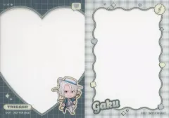 【中古】キャラカード 八乙女楽 クリアフレームカード(2枚セット) 「アイドリッシュセブン」 アニメイトポイント交換景品