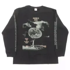 【中古】Tシャツ ANGEL’S EGG(バックプリントあり) ロングスリーブTシャツ ブラック XLサイズ 「天使のたまご 40th anniversary exhibition」のサムネイル